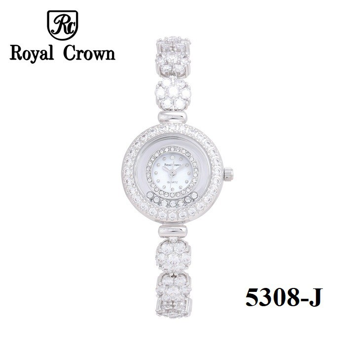 Bộ Sưu Tập Đồng Hồ Nữ Chính Hãng Royal Crown Dây Đá Vỏ Trắng 1514J/ 5308J/ 1516J | BigBuy360 - bigbuy360.vn