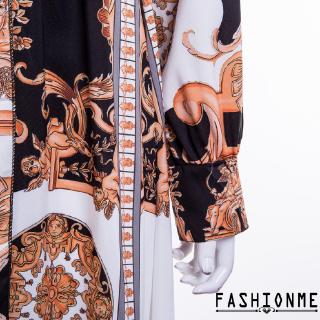 Đầm maxi cổ yếm xẻ tà phong cách boho