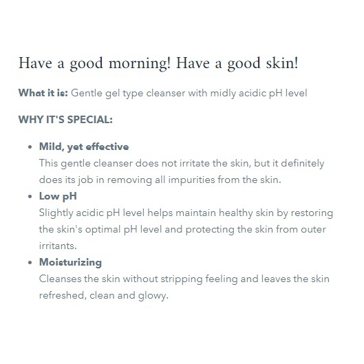 Mỹ phẩm sữa rửa mặt Cosrx/Good Morning Gel Cleanser 150ml hàng chính hãng | BigBuy360 - bigbuy360.vn