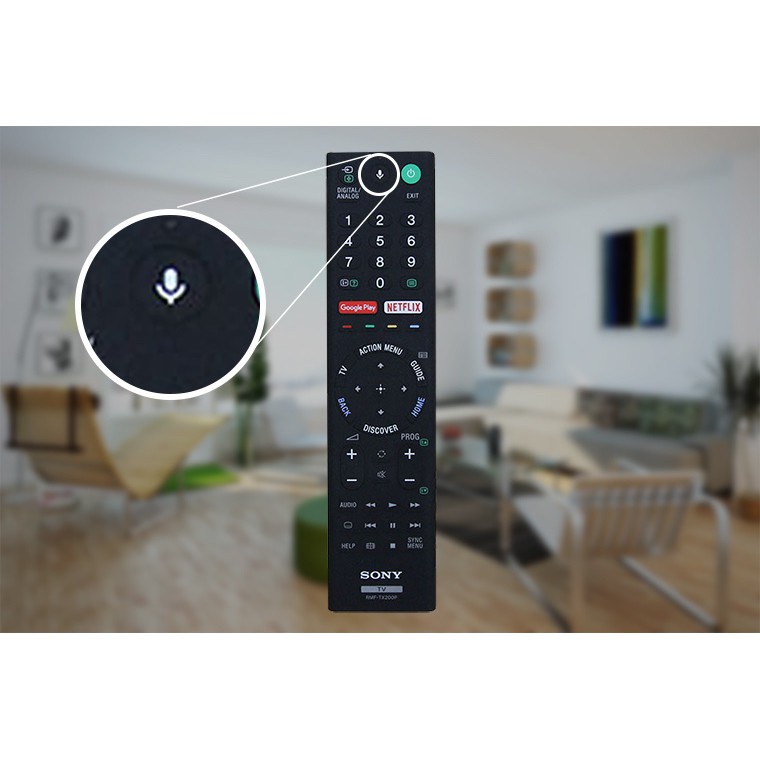 Remote Điều Khiển Tivi Giọng Nói Dành Cho SONY Smart TV RMF-TX500P
