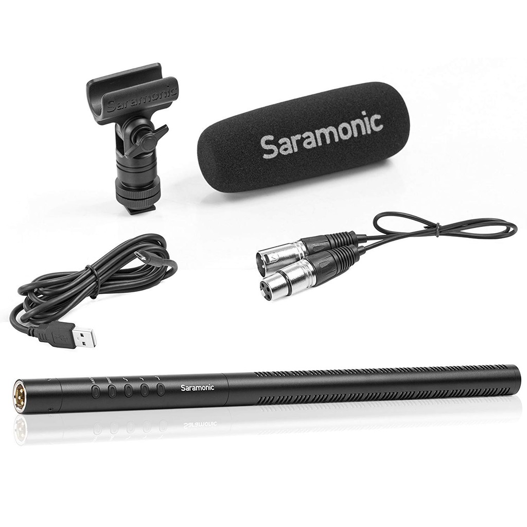 Micro shotgun phỏng vấn chính hãng cao cấp | Saramonic SR-TM1