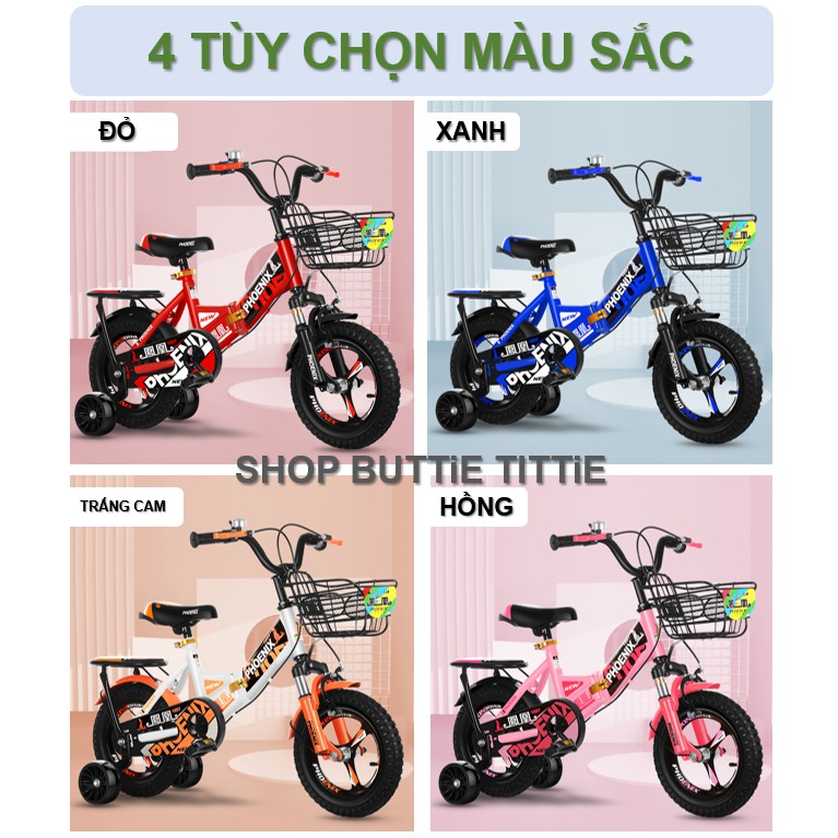 XE ĐẠP TRẺ EM CAO CẤP THƯƠNG HIỆU PHOENIX (GẤP GỌN ĐƯỢC) (hàng order, 12-15 ngày giao hàng)