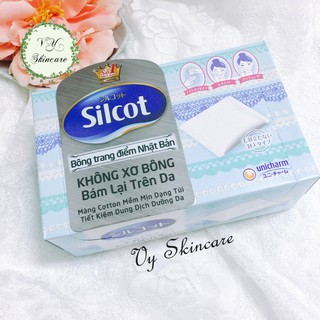 Bông Tẩy Trang Silcot - xanh dương ( 82 miếng )