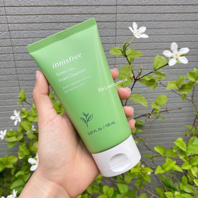 Sữa rửa mặt trà xanh Innisfree Green tea foam cleanser 150ml | BigBuy360 - bigbuy360.vn