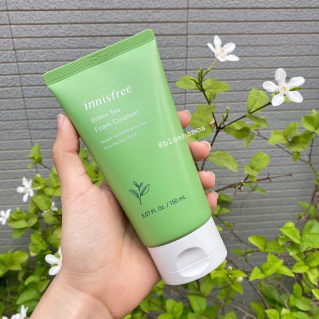 Sữa rửa mặt trà xanh Innisfree Green tea foam cleanser 150ml