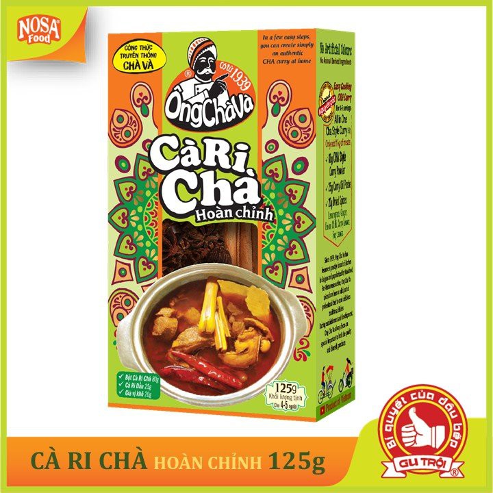 Cà Ri Chà Hoàn Chỉnh Ông Chà Và 125gr