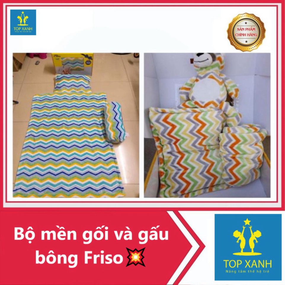 ⭐️Bộ mền gối và gấu bông Friso💥⭐️