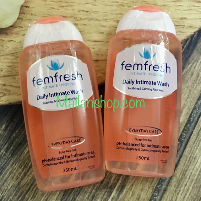 DUNG DỊCH VỆ SINH ÚC FEMFRESH