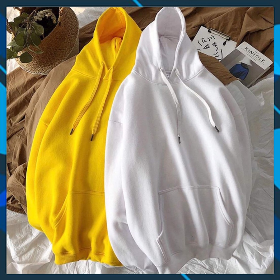 Áo Hoodie Nỉ Trơn Unisex Form Rộng Basic , Áo Khoác Nỉ Trơn Nam Nữ Đẹp NOMINA HD101 | BigBuy360 - bigbuy360.vn