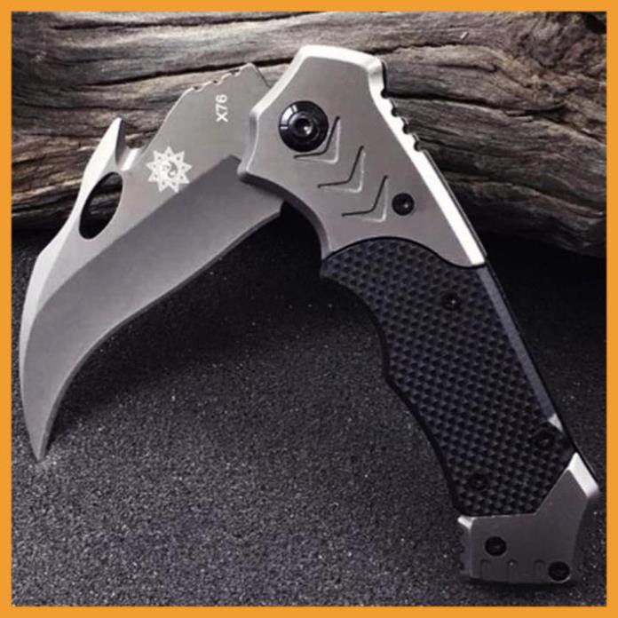 [FreeShip – hàng Auth] Dao Phượt Gấp Cao Cấp Chính Hãng karambit X76 - Dao Phượt Đa Năng Giá Rẻ Quân Đội | BigBuy360 - bigbuy360.vn