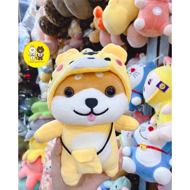 Chó Bông - Chó Shiba Cosplay Thú Đeo Túi - Xưởng Gấu Bông Việt Nam