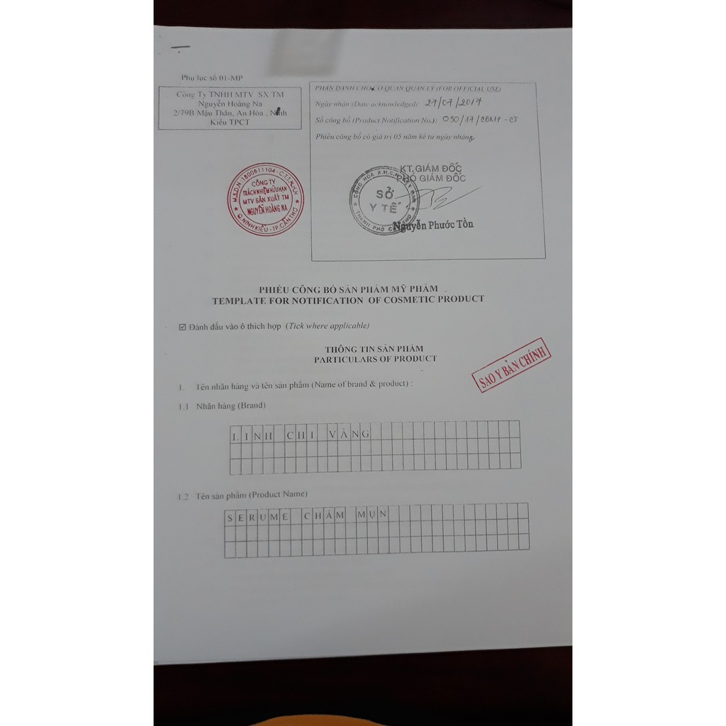 Serum chấm mụn Linh Chi Vàng | BigBuy360 - bigbuy360.vn