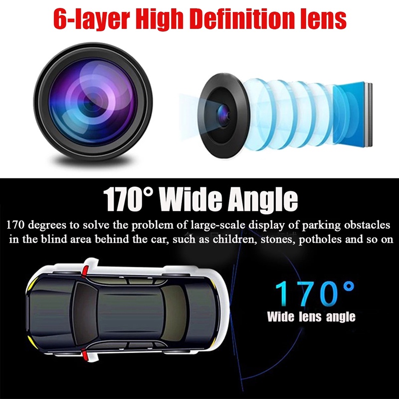 Camera Phía Trước Chống Thấm Nước Cho Xe Hơi Honda XR-V Odyssey CRV Spirior Crosstour