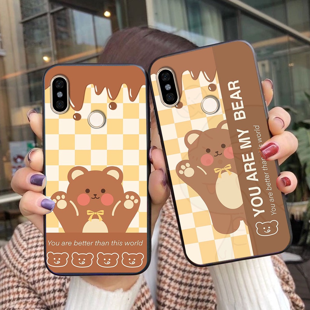 Ốp lưng Xiaomi REDMI NOTE 5 thời trang, gấu bear, kaws - BỀN - ĐẸP -BAO GIÁ TOÀN THỊ TRƯỜNG