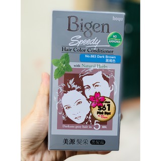 Kem nhuộm phủ bạc bigen speedy hair color conditioner