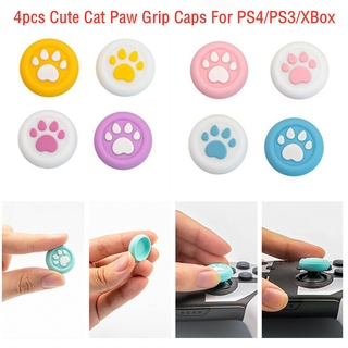 Thumb Stick Grip Cat Paw Caps Joystick Cover For PS4/Xbox/Switch Pro Controller[FASH]