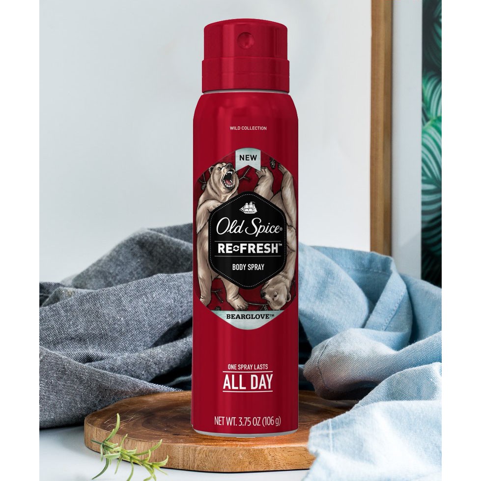 Xịt Khử Mùi Old Spice Bearglove 106g | BigBuy360 - bigbuy360.vn