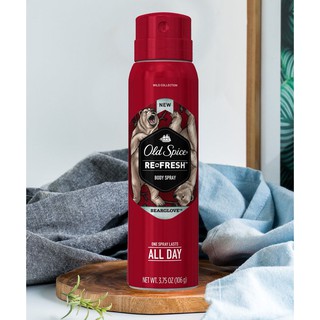 Xịt Khử Mùi Old Spice Bearglove 106g