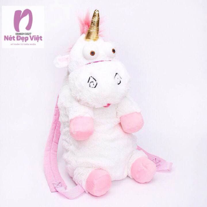 Ba Lô Kì Lân Unicorn Thú Bông Mịn Siêu Siêu Xinh