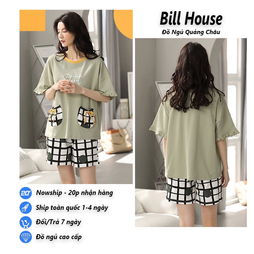 Bộ Ngủ Hoạt Hình Chất Cotton Cực Mát Trend 2021 BC10 | BigBuy360 - bigbuy360.vn