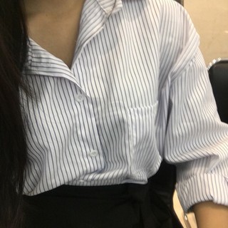 ÁO SƠ MI KẺ THANH LỊCH + ẢNH THẬT