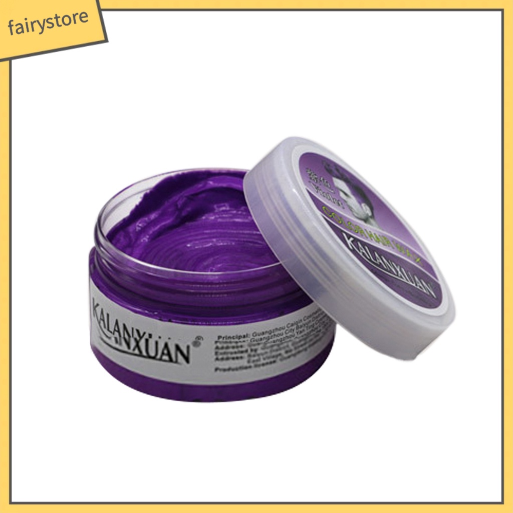 Sáp vuốt tạo kiểu và nhuộm màu tóc tạm thời dung tích 120g dành cho nam và nữ