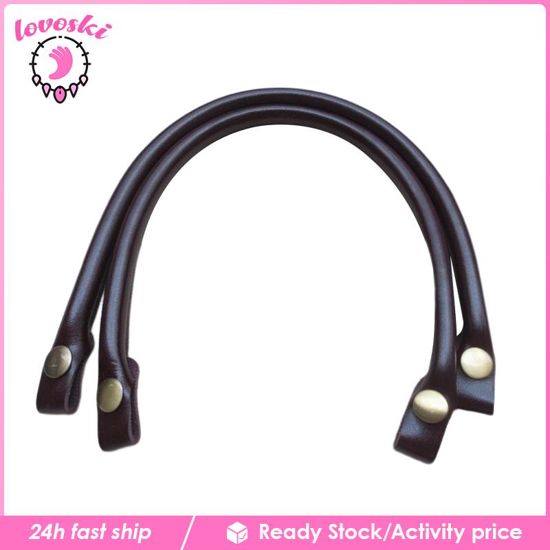 Set 2 Tay Cầm Túi Xách Da PU Thay Thế DIY