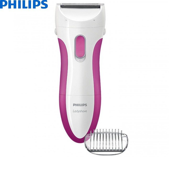 MÁY LÀM SẠCH LÔNG PHILIPS HP6341, HÔNG TRẮNG