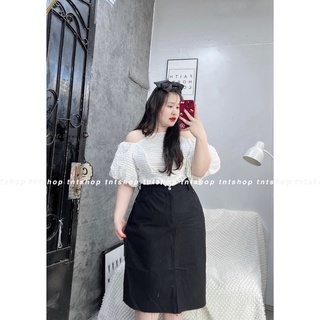 ÁO THẮT NƠ CỔ YẾM  [ TNT SHOP BIGSIZE 60kg - 90kg ]