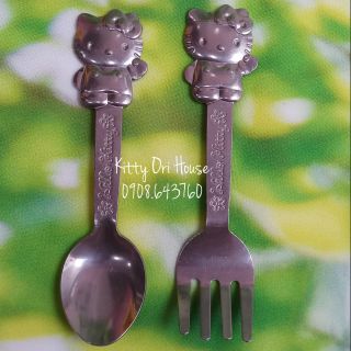 🍀Bộ muỗng nĩa inox Kitty🍀