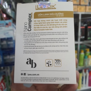 THUỐC UỐN LẠNH SIÊU DƯỠNG LAVOX NANO COMPLEX 100ml×2
