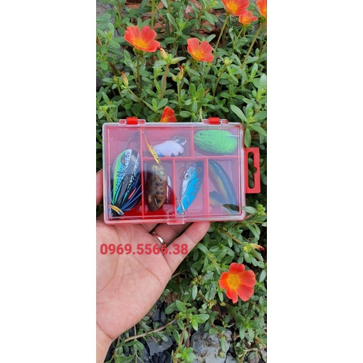 bộ mồi câu lure hàng chính hãng