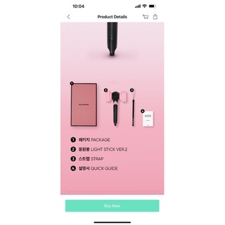 [TẶNG PIN + 1 Card official] Lightstick Blackpink special Bắt bluetooth hàng OFFICIAL