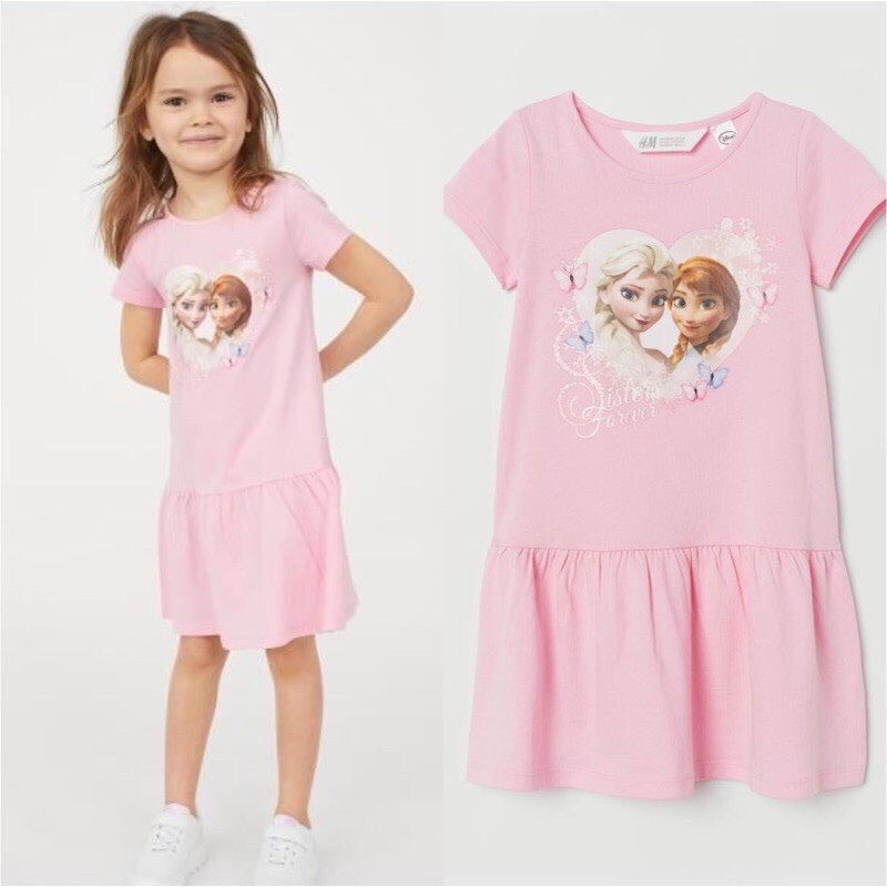 Váy bé gái thun cotton 100% xòe xinh xắn, đầm cho bé mặc hè trẻ em 10-30kg 2 - 10 tuổi