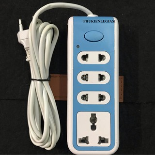 Ổ cấm điện Chenghui 3 cổng có công tắc