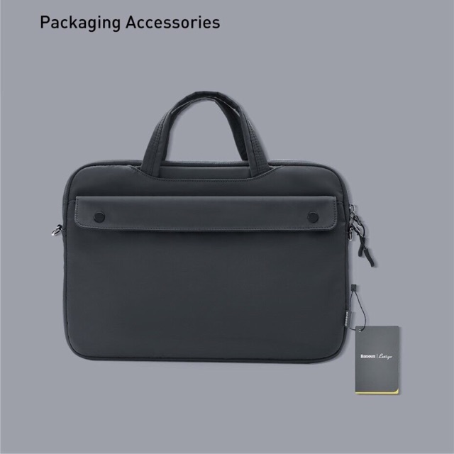 Túi xách chống nước Baseus Basics Series 13" / 16" Shoulder Computer Bag dùng cho Macbook / Laptop