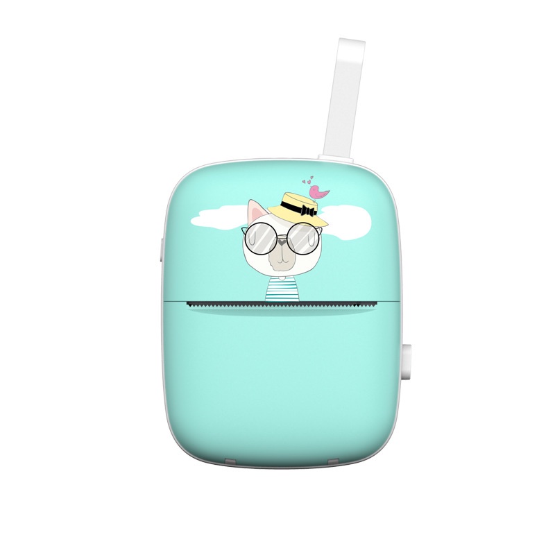 ✨Cổ Phiếu Sẵn Sàng✨ Máy In Nhiệt Mini Bỏ Túi 57Mm Kết Nối Bluetooth Android IOS