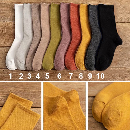 Tất Cao Cổ Ulzzang Nữ - Phong Cách Vintage Hàn Quốc