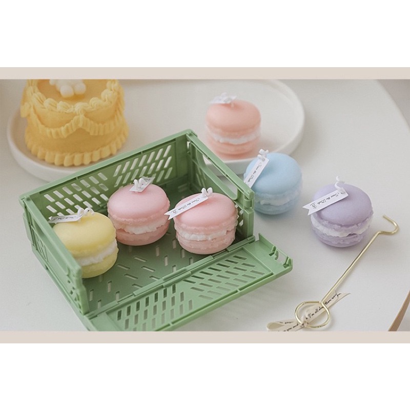 Nến Thơm Hình Bánh Macaron