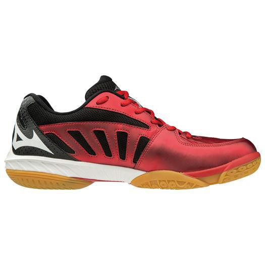 Giày cầu lông Mizuno Wave Claw 71GA191062 thương hiệu Nhật Bản dành cho nam và nữ màu đen phối đỏ Tốt Nhất 2020 ;;
