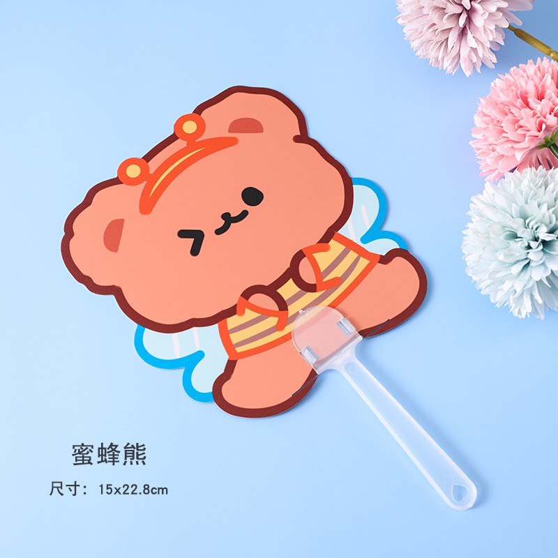 Quạt nhựa cầm tay phong cách Hàn Quốc - Quạt nhựa dễ thương xua tan nắng hè  🍀 Clovershop68 🍀