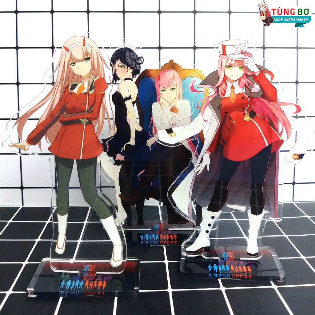 [Standee] Tượng Mica Anime Darling in the franxx