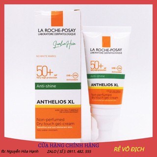 KEM CHỐNG NẮNG LA ROCHE-POSAY CHO DA DẦU MỤN KHÔNG MÙI 50ml