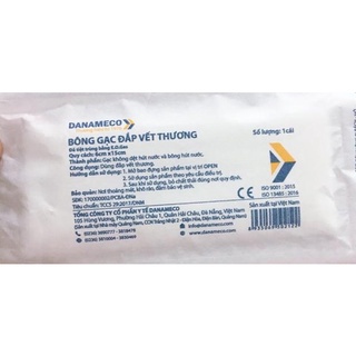 Bông gạc Danameco đắp vết thương