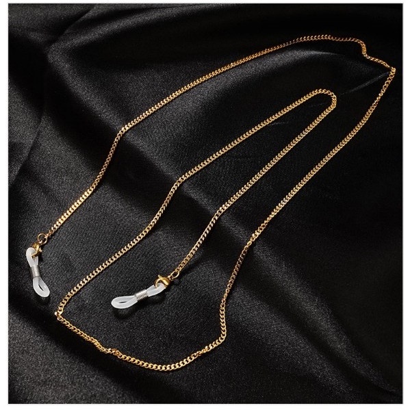 Dây đeo kim loại thời trang nam nữ không gỉ, chống rớt khẩu trang, dây đeo kính z002