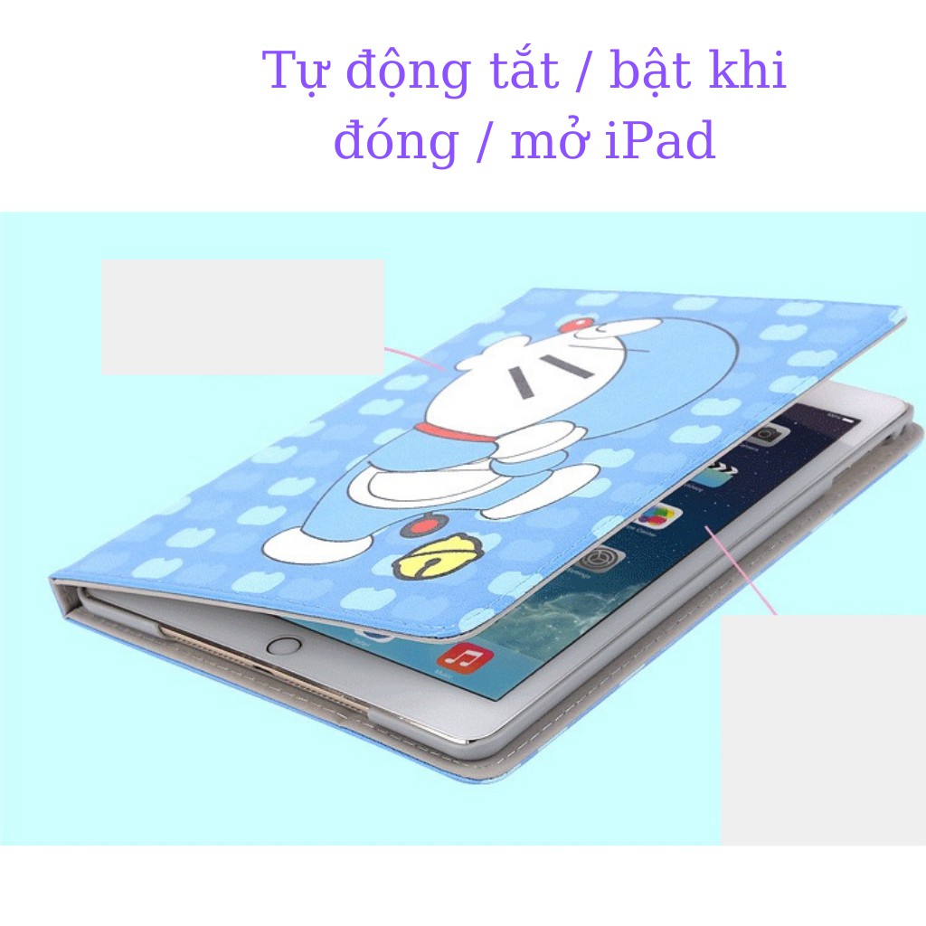 Ốp ipad Doraemon siêu cute ốp ipad Air 2-1 - Gen 5-6-7-8-9 - Pro 10.5-Air3...BON CASE