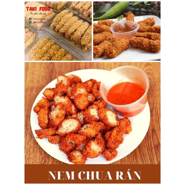 NEM CHUA RÁN ĐẶC BIỆT Takifood-500gr Hộp 20 cái