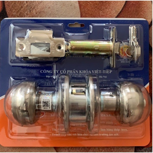 Khoá Quả Đấm Việt Tiệp, Khoá Tay Nắm Tròn Việt Tiệp, Khóa Cửa Nhà Vệ Sinh