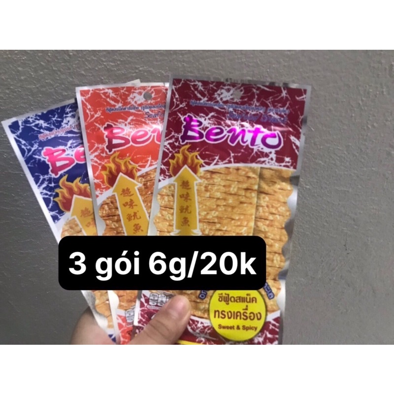 Bento Thái 3 gói 6g