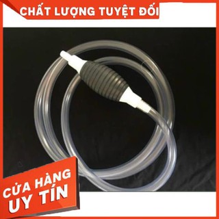Ống hút xăng dầu chất lỏng bóp tay - Dụng cụ bơm hút rượu xăng dầu chất lỏng bóp tay